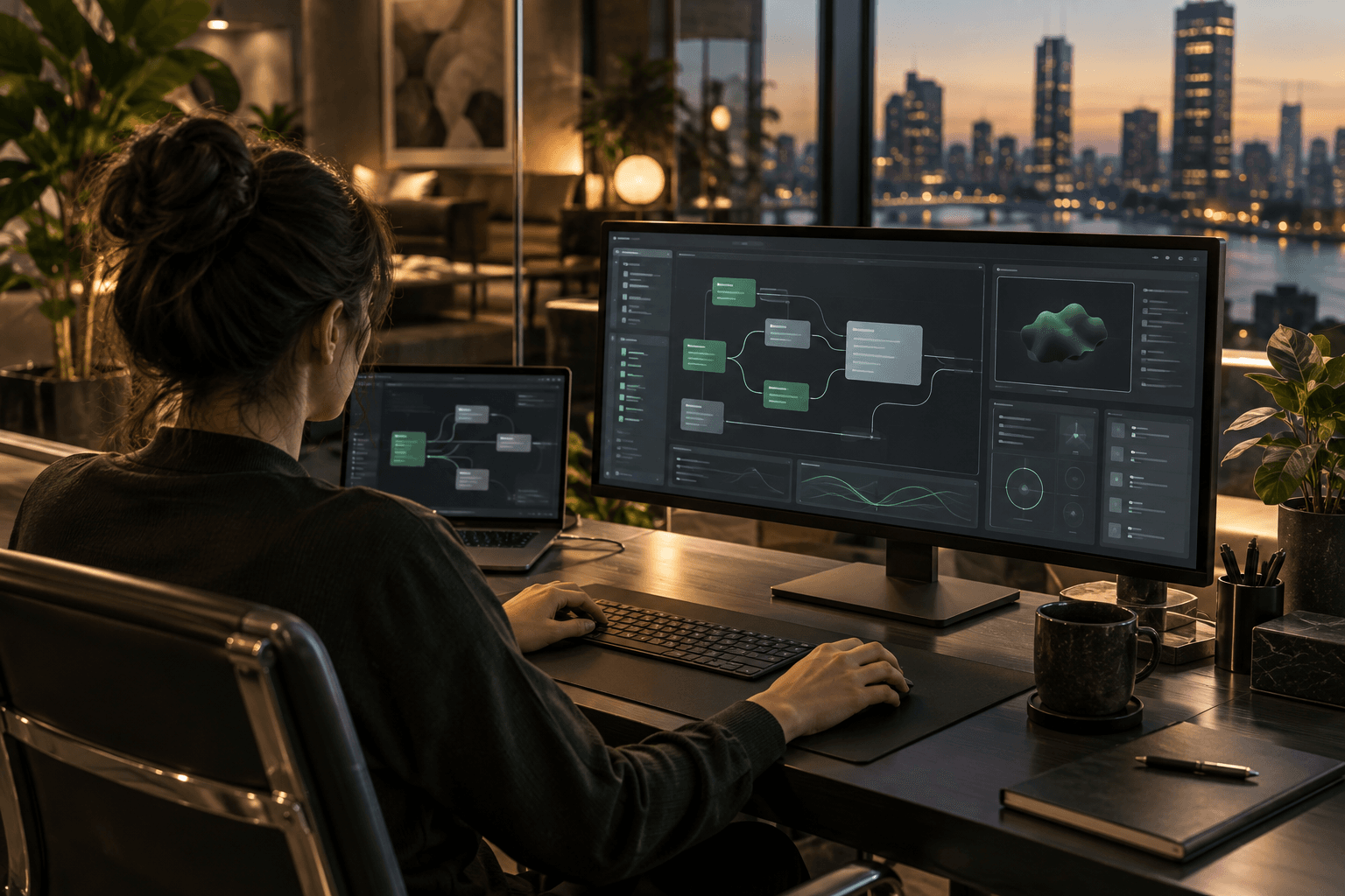 Your expertise sets the direction. AI helps you shape it.
